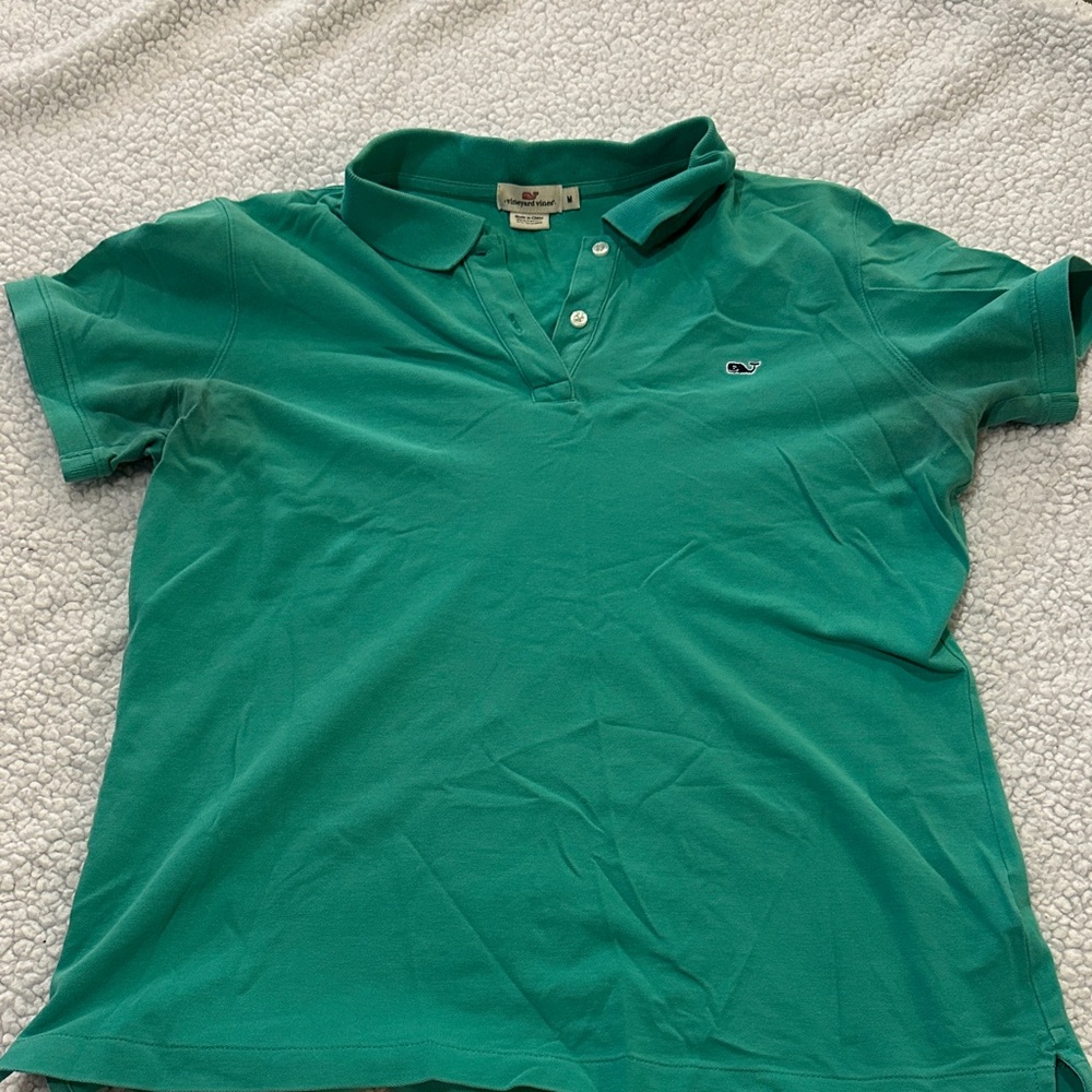 Vineyard Vines Teal Polo Shirt